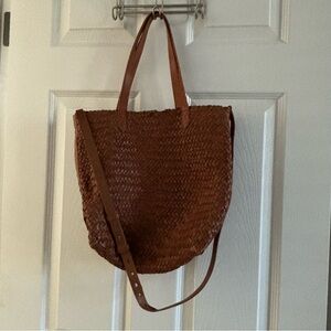 Madewell woven tote